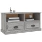 vidaXL Mueble para TV madera contrachapada gris Sonoma 93x35,5x45 cm vidaXL Mueble para TV madera contrachapada gris Sonoma 93x35,5x45 cm
