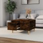 vidaXL Mesa de centro madera contrachapada roble ahumado 55x55x36,5 cm vidaXL Mesa de centro madera contrachapada roble ahumado 55x55x36,5 cm