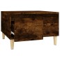 vidaXL Mesa de centro madera contrachapada roble ahumado 55x55x36,5 cm vidaXL Mesa de centro madera contrachapada roble ahumado 55x55x36,5 cm