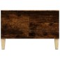 vidaXL Mesa de centro madera contrachapada roble ahumado 55x55x36,5 cm vidaXL Mesa de centro madera contrachapada roble ahumado 55x55x36,5 cm