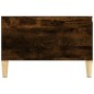 vidaXL Mesa de centro madera contrachapada roble ahumado 55x55x36,5 cm vidaXL Mesa de centro madera contrachapada roble ahumado 55x55x36,5 cm
