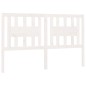 vidaXL Cabecero madera maciza de pino blanco 166x4x100 cm vidaXL Cabecero madera maciza de pino blanco 166x4x100 cm