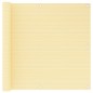vidaXL Toldo para balcón HDPE beige 90x400 cm vidaXL Toldo para balcón HDPE beige 90x400 cm