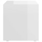 vidaXL Muebles TV 2 uds madera contrachapada blanco brillo 37x35x37 cm vidaXL Muebles TV 2 uds madera contrachapada blanco brillo 37x35x37 cm