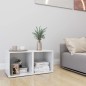 vidaXL Muebles TV 2 uds madera contrachapada blanco brillo 37x35x37 cm vidaXL Muebles TV 2 uds madera contrachapada blanco brillo 37x35x37 cm