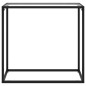 vidaXL Mesa consola vidrio templado transparente 80x35x75 cm vidaXL Mesa consola vidrio templado transparente 80x35x75 cm