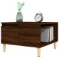 vidaXL Mesa de centro madera contrachapada roble marrón 55x55x36,5 cm vidaXL Mesa de centro madera contrachapada roble marrón 55x55x36,5 cm