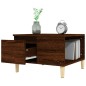 vidaXL Mesa de centro madera contrachapada roble marrón 55x55x36,5 cm vidaXL Mesa de centro madera contrachapada roble marrón 55x55x36,5 cm