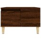 vidaXL Mesa de centro madera contrachapada roble marrón 55x55x36,5 cm vidaXL Mesa de centro madera contrachapada roble marrón 55x55x36,5 cm