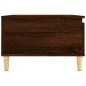 vidaXL Mesa de centro madera contrachapada roble marrón 55x55x36,5 cm vidaXL Mesa de centro madera contrachapada roble marrón 55x55x36,5 cm