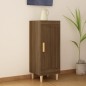 vidaXL Aparador madera de ingeniería marrón roble 34,5x34x90 cm vidaXL Aparador madera de ingeniería marrón roble 34,5x34x90 cm