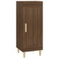 vidaXL Aparador madera de ingeniería marrón roble 34,5x34x90 cm vidaXL Aparador madera de ingeniería marrón roble 34,5x34x90 cm