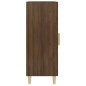 vidaXL Aparador madera de ingeniería marrón roble 34,5x34x90 cm vidaXL Aparador madera de ingeniería marrón roble 34,5x34x90 cm