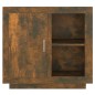 vidaXL Aparador color roble ahumado 80x40x75 cm