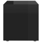 vidaXL Muebles TV 2 uds madera contrachapada negro brillo 37x35x37 cm vidaXL Muebles TV 2 uds madera contrachapada negro brillo 37x35x37 cm