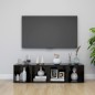 vidaXL Muebles TV 2 uds madera contrachapada negro brillo 37x35x37 cm vidaXL Muebles TV 2 uds madera contrachapada negro brillo 37x35x37 cm