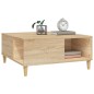 vidaXL Mesa de centro madera contrachapada roble Sonoma 80x80x36,5 cm vidaXL Mesa de centro madera contrachapada roble Sonoma 80x80x36,5 cm