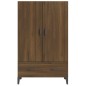 vidaXL Aparador alto de madera contrachapada marrón roble 70x31x115 cm vidaXL Aparador alto de madera contrachapada marrón roble 70x31x115 cm