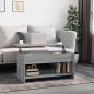 vidaXL Mesa de centro madera contrachapada gris Sonoma 102x50x52,5 cm vidaXL Mesa de centro madera contrachapada gris Sonoma 102x50x52,5 cm