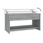 vidaXL Mesa de centro madera contrachapada gris Sonoma 102x50x52,5 cm vidaXL Mesa de centro madera contrachapada gris Sonoma 102x50x52,5 cm