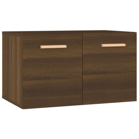 vidaXL Armario de pared madera ingeniería marrón roble 60x36,5x35 cm