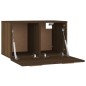 vidaXL Armario de pared madera ingeniería marrón roble 60x36,5x35 cm vidaXL Armario de pared madera ingeniería marrón roble 60x36,5x35 cm