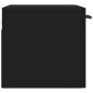 vidaXL Armario de pared madera de ingeniería negro 60x36,5x35 cm vidaXL Armario de pared madera de ingeniería negro 60x36,5x35 cm