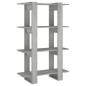 vidaXL Estantería/divisor de espacios gris Sonoma 80x30x123,5 cm vidaXL Estantería/divisor de espacios gris Sonoma 80x30x123,5 cm