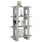 vidaXL Estantería/divisor de espacios gris Sonoma 80x30x123,5 cm vidaXL Estantería/divisor de espacios gris Sonoma 80x30x123,5 cm