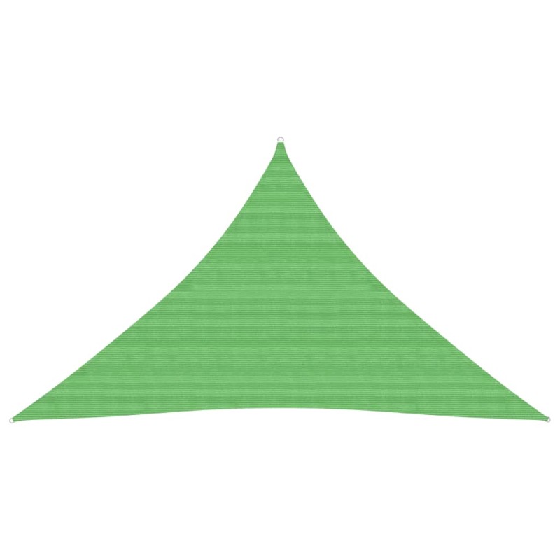 vidaXL Toldo de vela verde claro HDPE 160 g/m² 3x3x4,2 m vidaXL Toldo de vela verde claro HDPE 160 g/m² 3x3x4,2 m