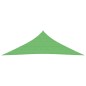 vidaXL Toldo de vela verde claro HDPE 160 g/m² 3x3x4,2 m vidaXL Toldo de vela verde claro HDPE 160 g/m² 3x3x4,2 m
