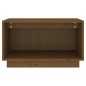 vidaXL Mueble de TV madera maciza de pino marrón miel 60x35x35 cm vidaXL Mueble de TV madera maciza de pino marrón miel 60x35x35 cm
