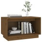 vidaXL Mueble de TV madera maciza de pino marrón miel 60x35x35 cm vidaXL Mueble de TV madera maciza de pino marrón miel 60x35x35 cm