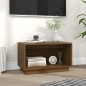 vidaXL Mueble de TV madera maciza de pino marrón miel 60x35x35 cm vidaXL Mueble de TV madera maciza de pino marrón miel 60x35x35 cm