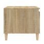 vidaXL Mesa de centro madera contrachapada roble Sonoma 100x50x45 cm vidaXL Mesa de centro madera contrachapada roble Sonoma 100x50x45 cm
