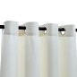 vidaXL Cortinas opacas con anillas 2 uds terciopelo crema 140x225 cm vidaXL Cortinas opacas con anillas 2 uds terciopelo crema 140x225 cm