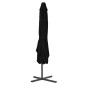 vidaXL Sombrilla de jardín con palo de acero negro 250x250x230cm vidaXL Sombrilla de jardín con palo de acero negro 250x250x230cm