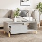 vidaXL Mesa de centro madera contrachapada gris hormigón 90x50x36,5 cm vidaXL Mesa de centro madera contrachapada gris hormigón 90x50x36,5 cm