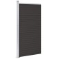 vidaXL Panel de valla WPC negro 95x186 cm vidaXL Panel de valla WPC negro 95x186 cm