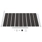 vidaXL Panel de valla WPC negro 95x186 cm vidaXL Panel de valla WPC negro 95x186 cm