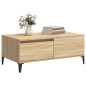 vidaXL Mesa de centro madera contrachapada roble Sonoma 90x50x36,5 cm vidaXL Mesa de centro madera contrachapada roble Sonoma 90x50x36,5 cm