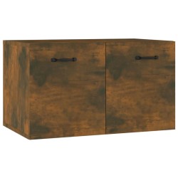 vidaXL Armario pared madera contrachapada roble ahumado 60x36,5x35 cm