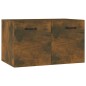vidaXL Armario pared madera contrachapada roble ahumado 60x36,5x35 cm vidaXL Armario pared madera contrachapada roble ahumado 60x36,5x35 cm