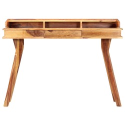 vidaXL Escritorio de madera maciza de sheesham 115x50x85 cm 