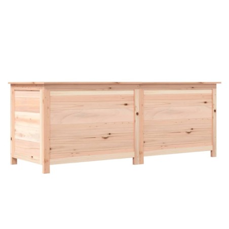 vidaXL Baúl para cojines madera de abeto maciza 150x50x56 cm