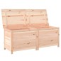 vidaXL Baúl para cojines madera de abeto maciza 150x50x56 cm vidaXL Baúl para cojines madera de abeto maciza 150x50x56 cm