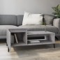 vidaXL Mesa de centro madera contrachapada gris Sonoma 100x50x45 cm vidaXL Mesa de centro madera contrachapada gris Sonoma 100x50x45 cm