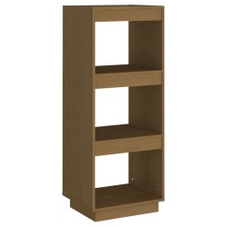 vidaXL Estantería/divisor de espacios madera pino marrón miel