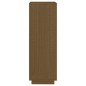 vidaXL Estantería/divisor de espacios madera pino marrón miel vidaXL Estantería/divisor de espacios madera pino marrón miel