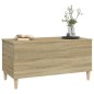 vidaXL Mesa de centro madera contrachapada roble Sonoma 90x44,5x45 cm vidaXL Mesa de centro madera contrachapada roble Sonoma 90x44,5x45 cm